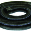 A black Heavy Duty 4-inch x 10-foot Hose for Dry Washers on a white background.